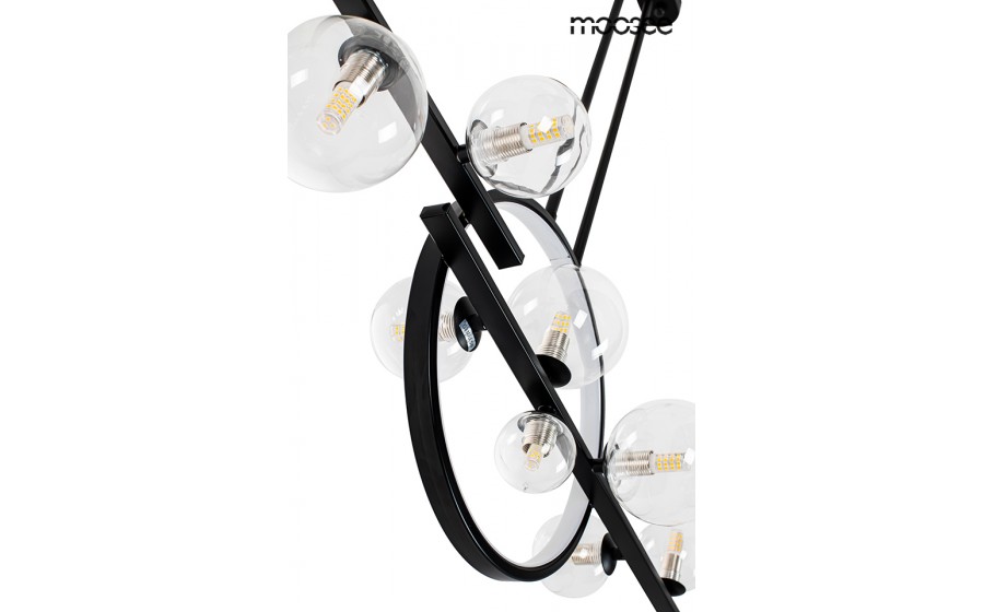 Expo MOOSEE lampa wisząca ALURE LINE TWIN 120 czarna