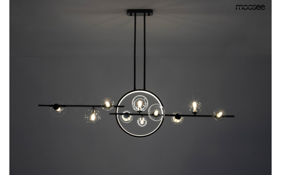 Expo MOOSEE lampa wisząca ALURE LINE TWIN 120 czarna