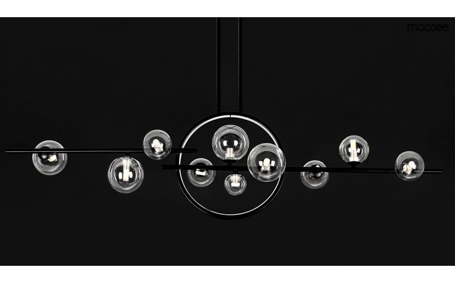Expo MOOSEE lampa wisząca ALURE LINE TWIN 120 czarna