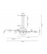 Expo MOOSEE lampa wisząca ALURE LINE TWIN 120 czarna