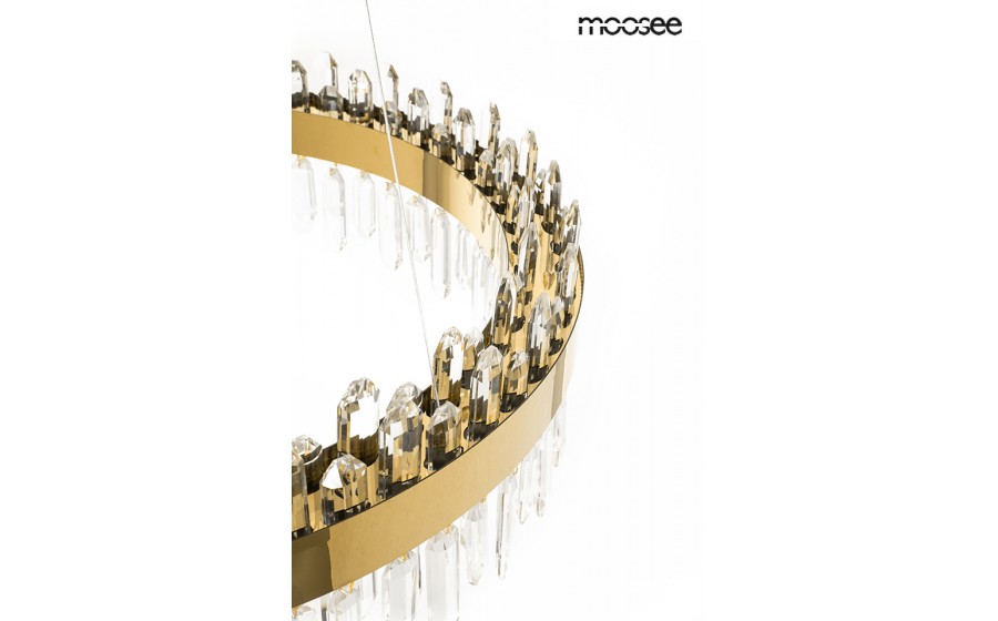 Expo MOOSEE lampa wisząca AMIRA 80 złota