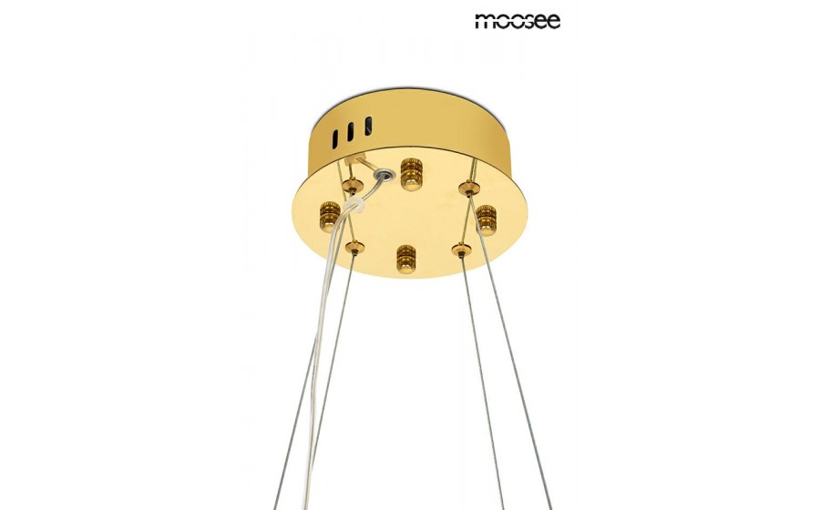 Expo MOOSEE lampa wisząca AMIRA 80 złota