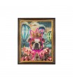Expo Obraz NEON BULLDOG BALOON 80x100 cm
