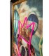Expo Obraz NEON BULLDOG BALOON 80x100 cm