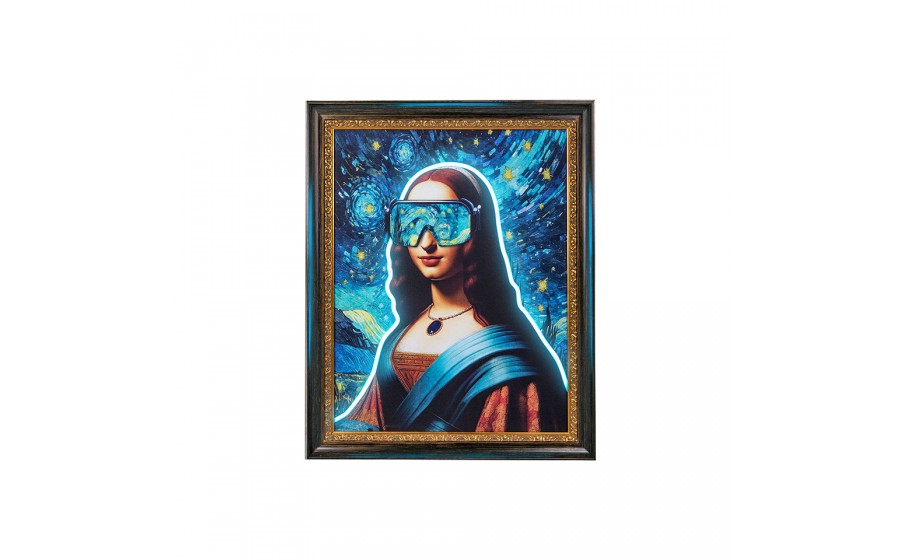 Expo Obraz NEON LISA 80x100 cm