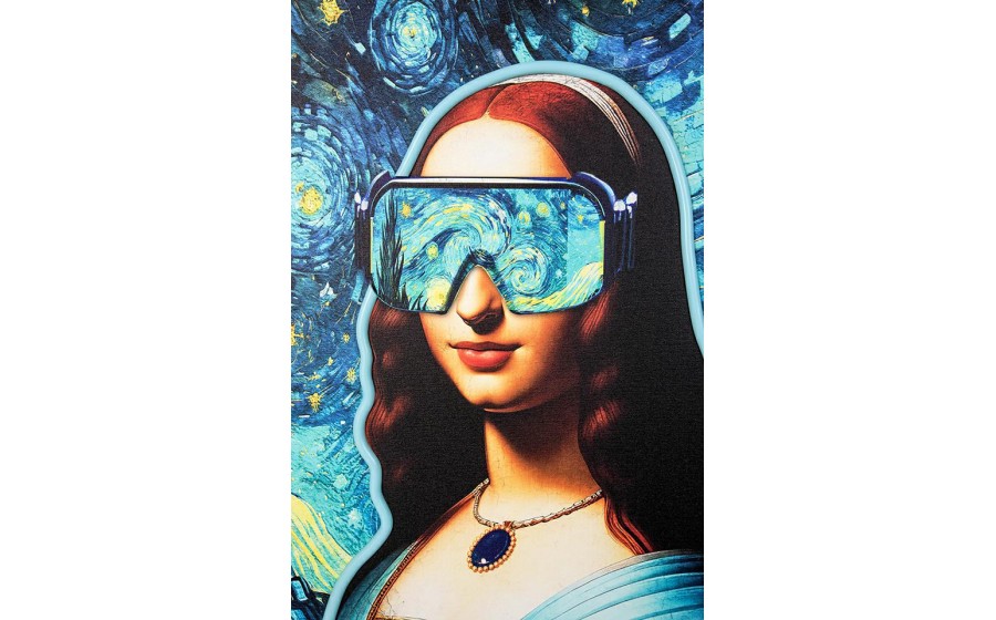 Expo Obraz NEON LISA 80x100 cm