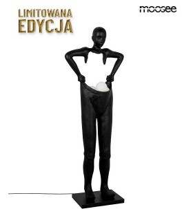 Expo MOOSEE lampa podłogowa HUMAN HOUDINI czarna
