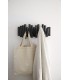Expo UMBRA wieszak na ubrania PICKET RAIL czarny