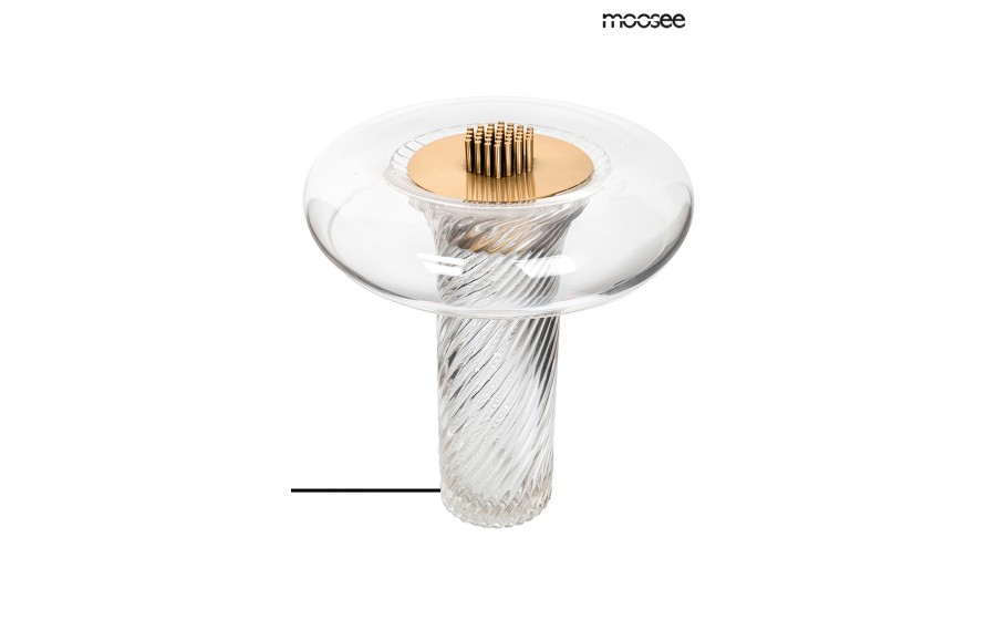 Expo MOOSEE lampa stołowa ICAR złota