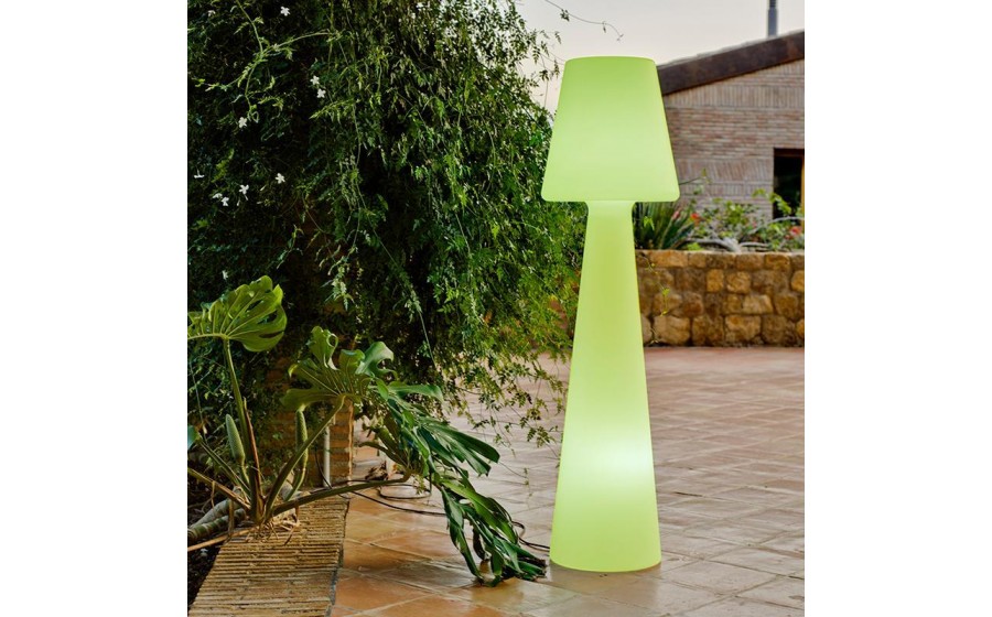 Expo NEW GARDEN lampa podłogowa LOLA 165 BATTERY biała