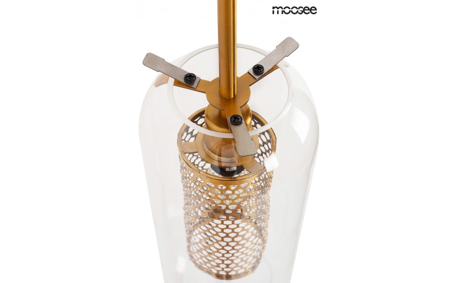 Expo MOOSEE lampa ścienna LAMPION złota