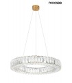 Expo MOOSEE lampa wisząca ALLISIA 80 złota