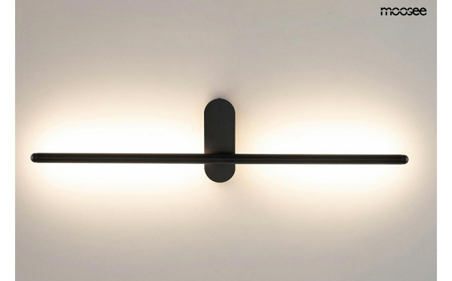 Expo MOOSEE lampa ścienna TOBIA czarna