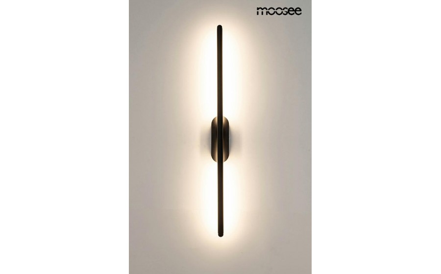 Expo MOOSEE lampa ścienna TOBIA czarna