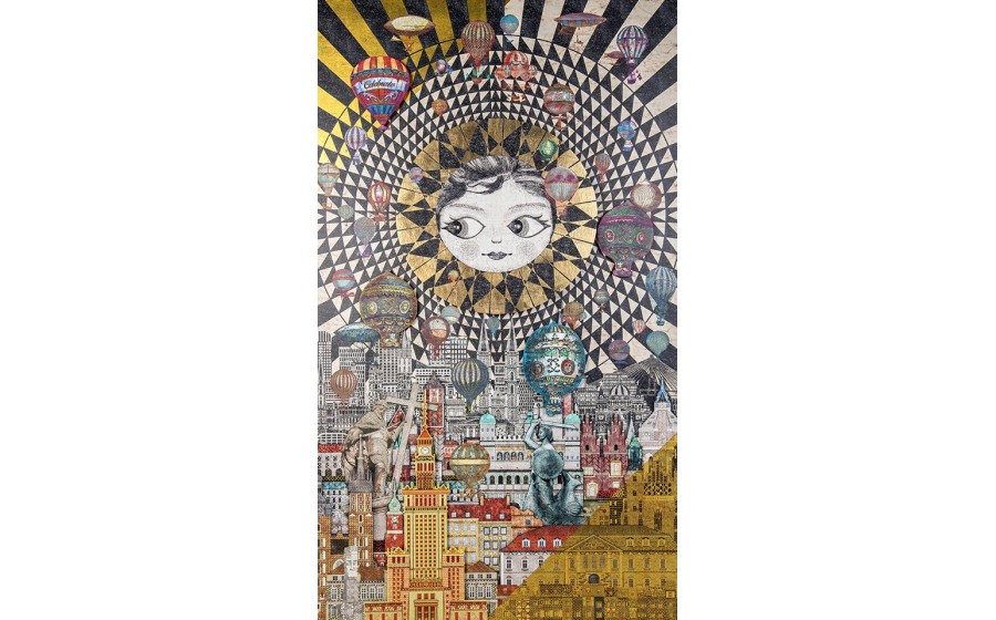 Expo Obraz WARSAW GIRL 110x174 cm