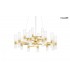 Expo MOOSEE lampa wisząca TUBS 18 złota