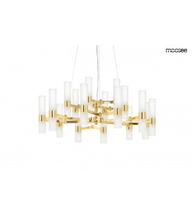Expo MOOSEE lampa wisząca TUBS 18 złota