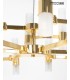 Expo MOOSEE lampa wisząca TUBS 18 złota