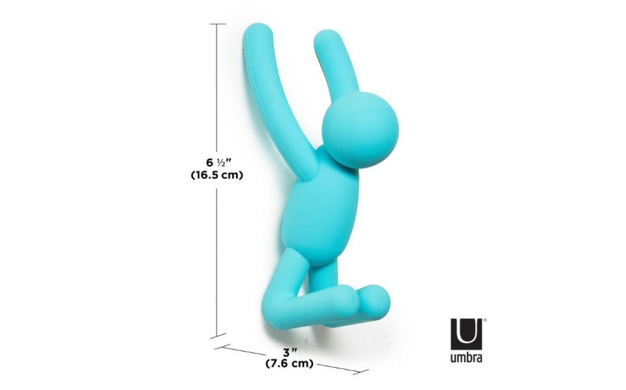 Expo UMBRA wieszak ścienny BUDDY czerwono - żółto - niebieski