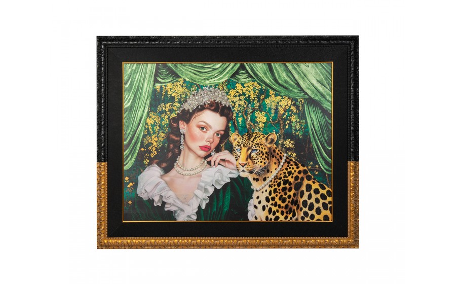 Expo Obraz PEARLS LEOPARD 150x120 cm