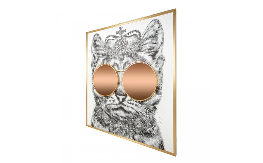 Expo Obraz KING CAT 118x130 cm
