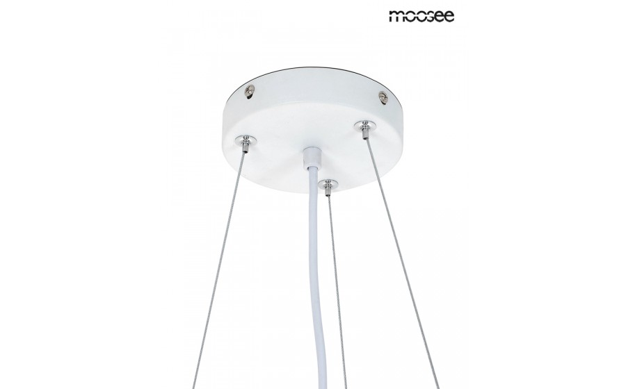 Expo MOOSEE lampa wisząca NIDO biała