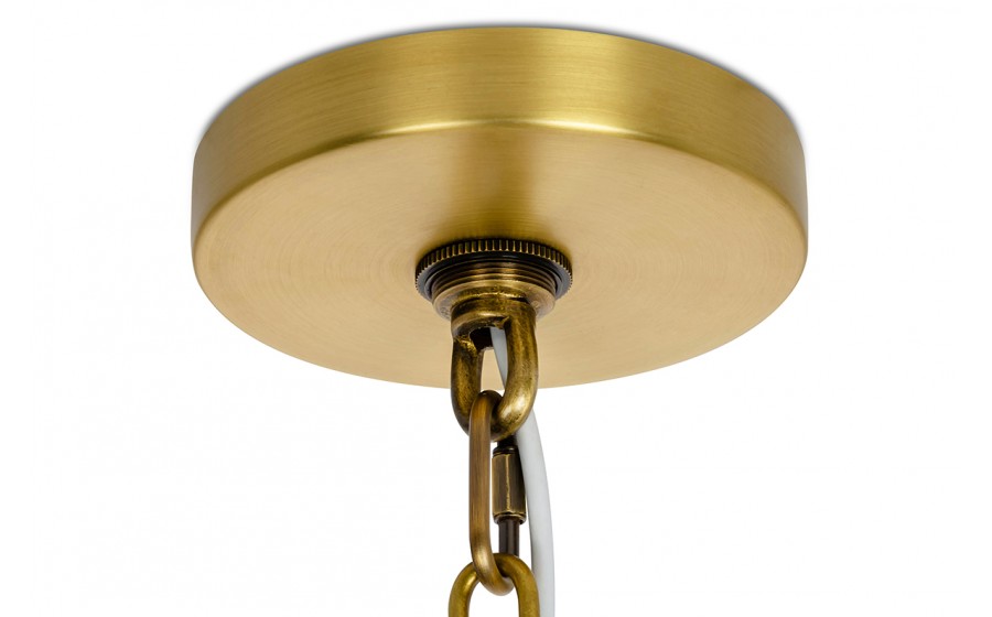 Expo Lampa wisząca VICE mosiądz - metal, szkło