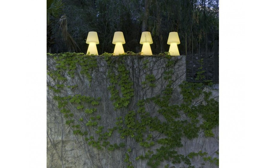 Expo NEW GARDEN lampa LOLA 45 BATTERY biała
