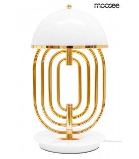 Expo MOOSEE lampa stołowa BOTTEGA złota / biała