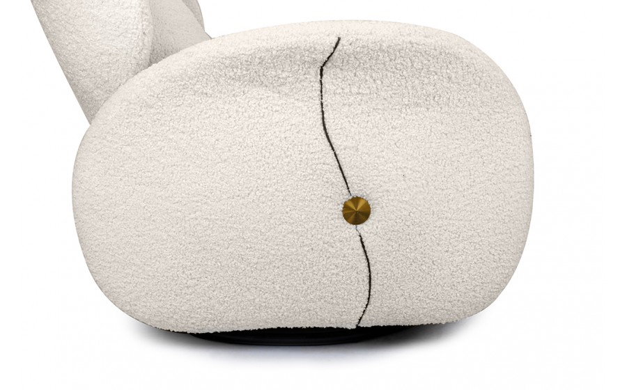 Expo Fotel obrotowy TAPE TEDDY biały