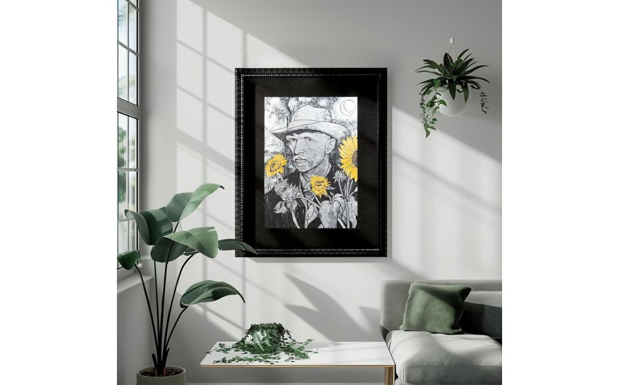 Expo Obraz VAN SUNFLOWER 96x121 cm