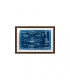 Expo Obraz MECHANICAL PLANE 1 90x62 cm