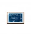 Expo Obraz MECHANICAL PLANE 1 90x62 cm