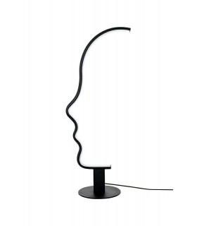 Expo Lampa stołowa FACE TABLE czarna