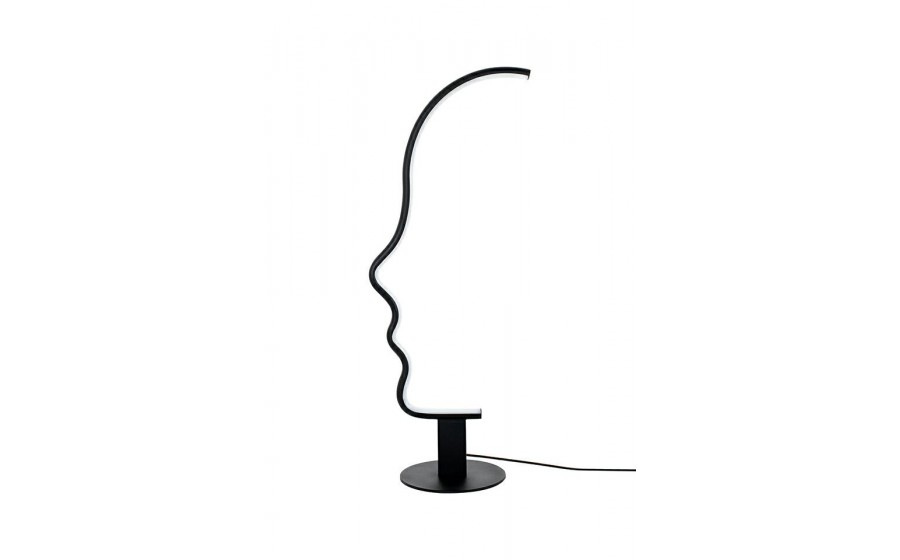Expo Lampa stołowa FACE TABLE czarna