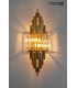 Expo MOOSEE lampa ścienna TOWERS złota