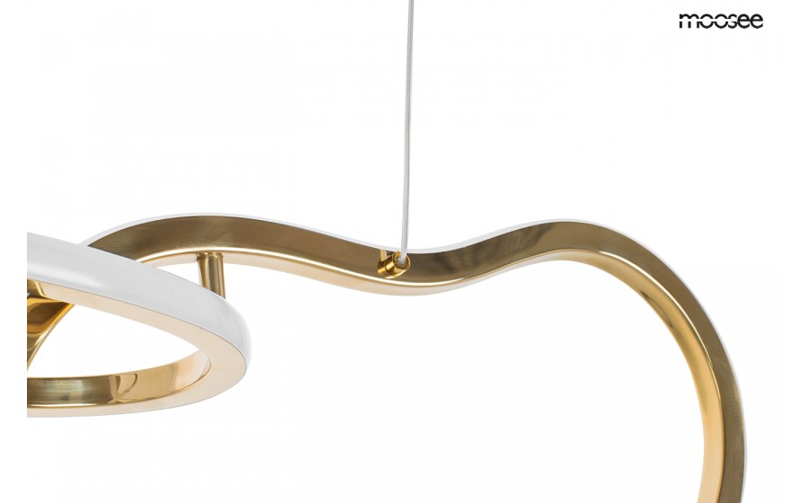 Expo MOOSEE lampa wisząca JAZZ 5 złota