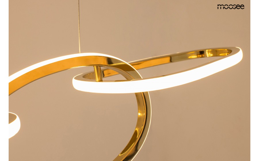Expo MOOSEE lampa wisząca JAZZ 5 złota