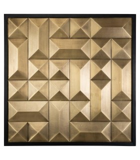 Expo RICHMOND obraz TETRO 93,5x93,5cm złoty