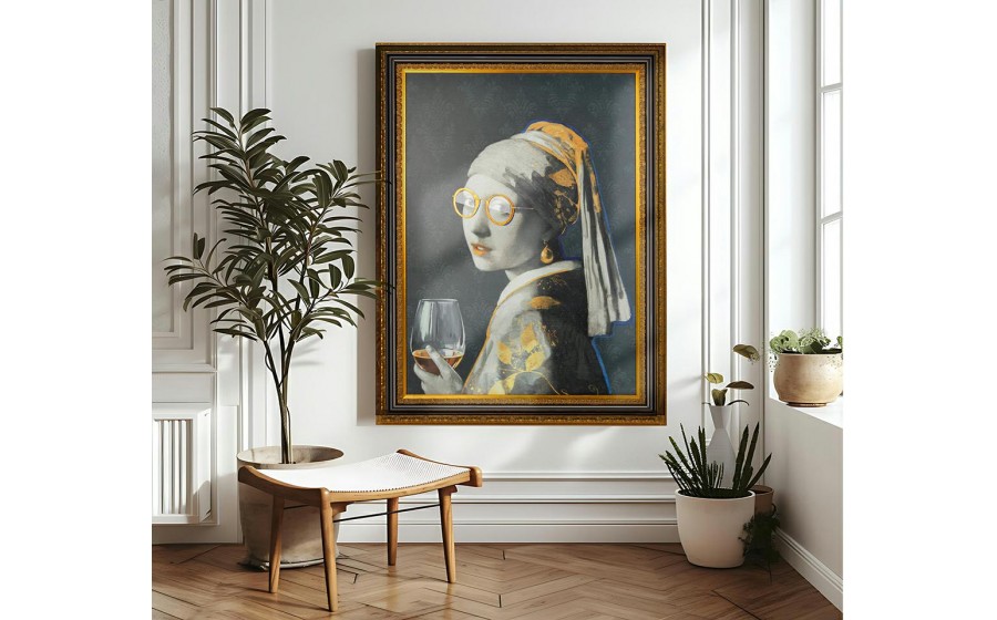 Expo Obraz PEARLS AND WINE 106x140 cm