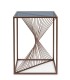 BIZZOTTO stolik kawowy ESPIRAL 40x40