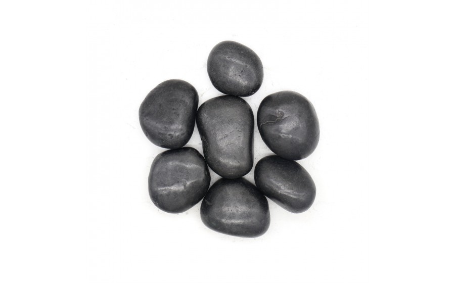 Kamień dekoracyjny ogrodowy 3-5 cm 1 kg  czarny