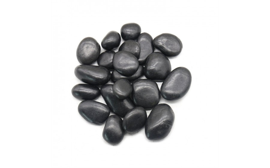 Kamień dekoracyjny ogrodowy 5-8 cm 10 kg  czarny