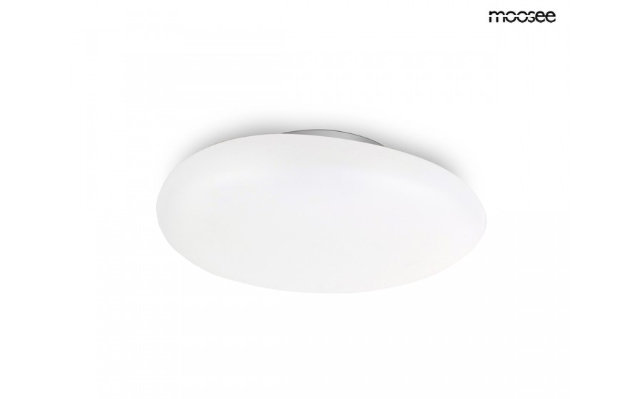 MOOSEE lampa sufitowa / plafon CLOUD  biała