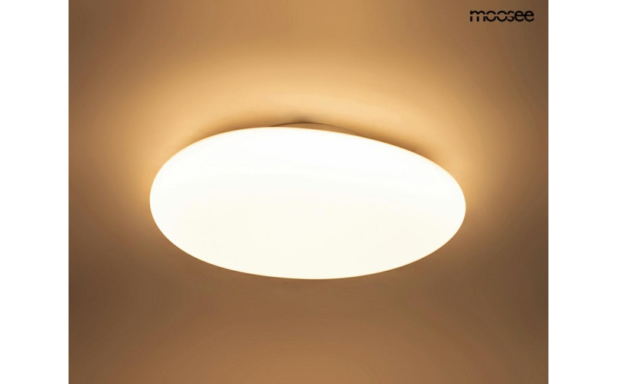MOOSEE lampa sufitowa / plafon CLOUD  biała