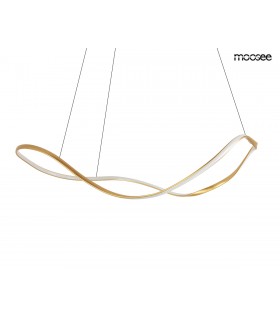 MOOSEE lampa wisząca WAVES 100 złota