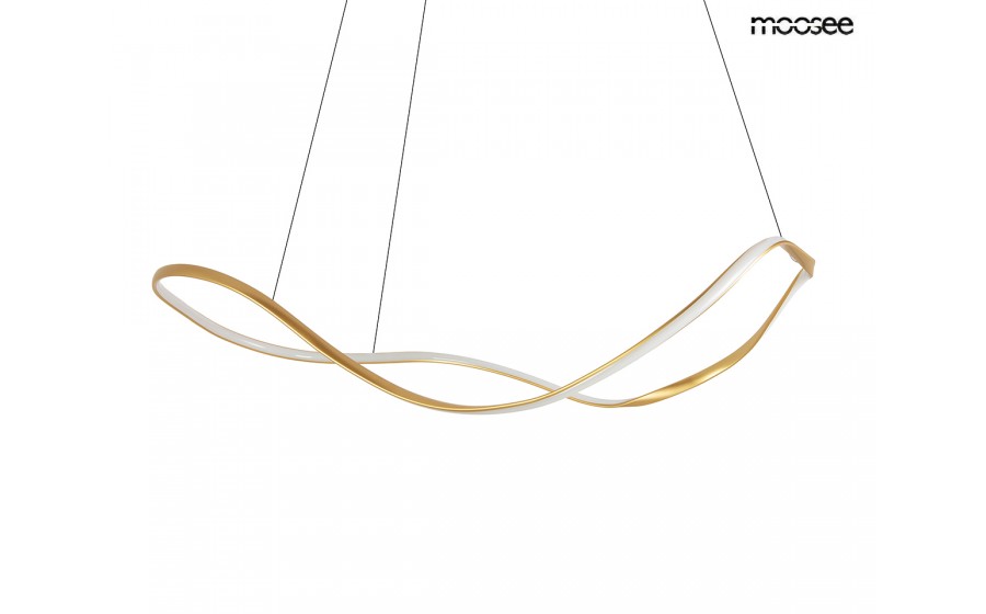 MOOSEE lampa wisząca WAVES 100 złota