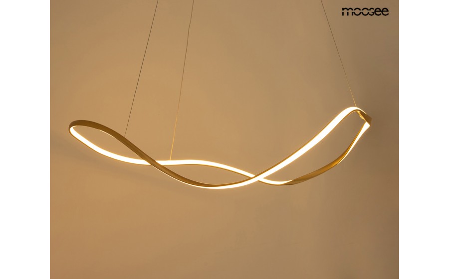 MOOSEE lampa wisząca WAVES 100 złota