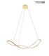 MOOSEE lampa wisząca WAVES 100 złota