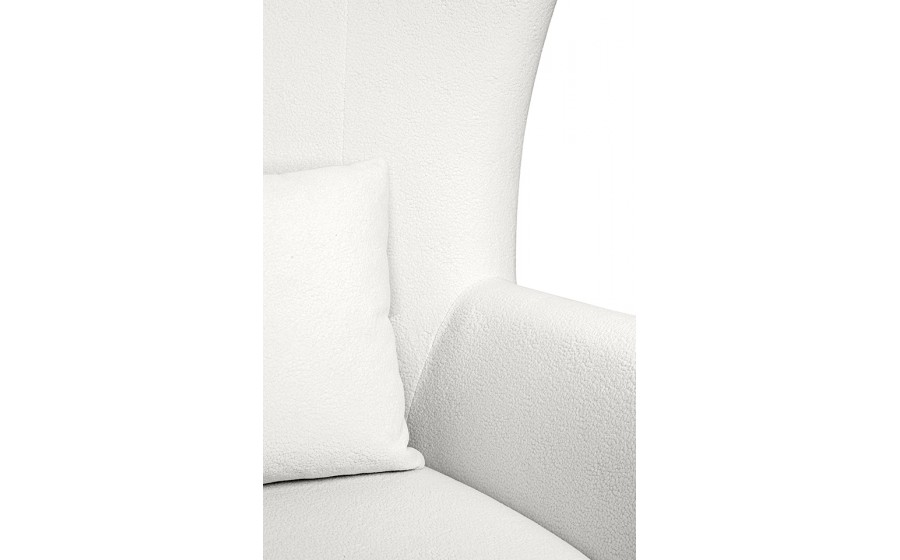 copy of MaMaison fotel obrotowy GROSDOS biały /  chenille